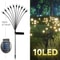 Solar Firefly Swaying Garden Lights Solar Outdoor LED Decorative Pathway Patio Lighting 14 Pack 8