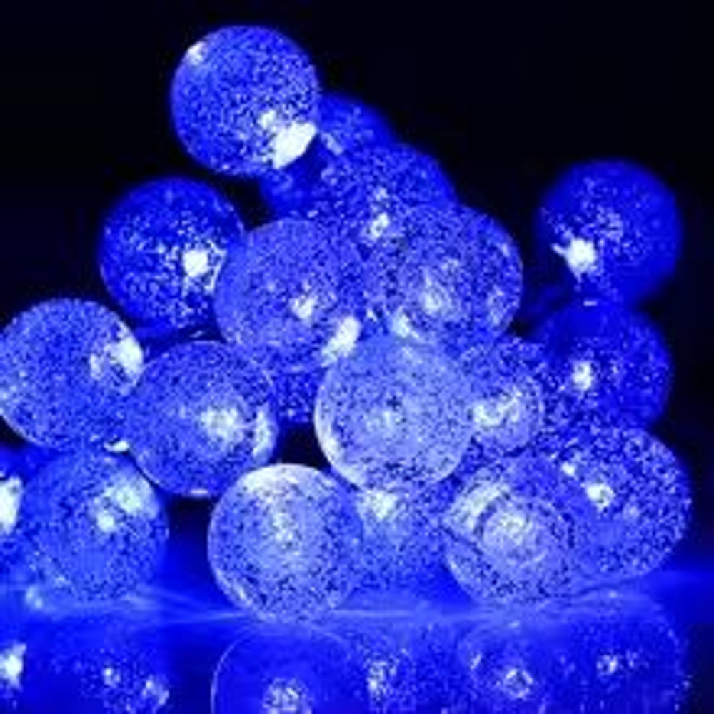 USBBattery Crystal Globe String Lights Decorative Outdoor Waterproof Fairy Lighting 102040 LED 8