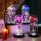 Everlasting 24K Gold Foil Rose In Glass Illuminated Decorative Gift For Home Mothers Day Special
