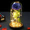 Everlasting 24K Gold Foil Rose In Glass Illuminated Decorative Gift For Home Mothers Day Special 9