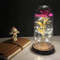 Everlasting 24K Gold Foil Rose In Glass Illuminated Decorative Gift For Home Mothers Day Special 11