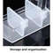 Refrigerator SnapOn Shelf Dividers 4Pack Organiser Rack For Eggs Bottles Kitchen Fridge Storage 2