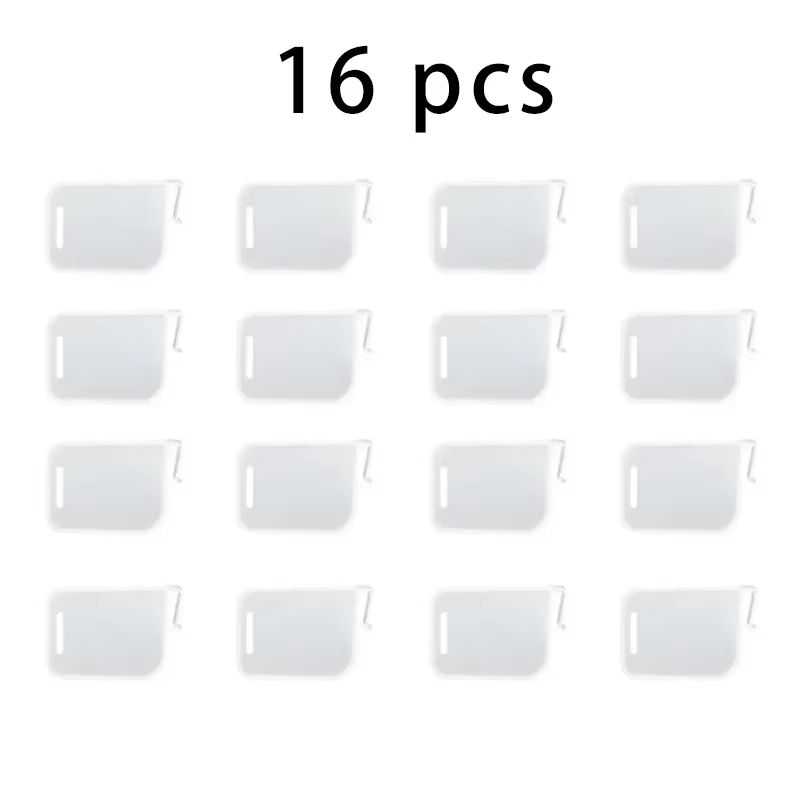 Refrigerator SnapOn Shelf Dividers 4Pack Organiser Rack For Eggs Bottles Kitchen Fridge Storage 8