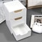 Mini Chic 3Tier Drawer Organizer Compact Desk Storage For Office Supplies Jewelry Cosmetics 1