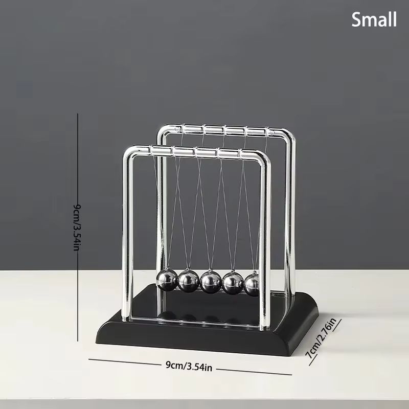 Executive Newtons Cradle Balance Toy Steel Pendulum Balls For Desk HomeOffice Learning Decor 6