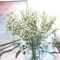 Elegant White Gypsophila Artificial Bouquet Decorative Bridal Home Accessory With Vase Filler Opt 2