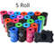 SolidColor Printed Pet Poop Bags Portable Dog Walking Waste HouseUse Bags 0
