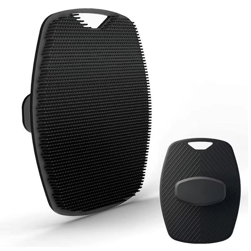 Silicone Exfoliating Bath Brush Body Scrubber Gentle Massage Deep Clean 6