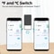 Smart WiFi Temperature Humidity Sensor Compatible With Alexa Google Home 4