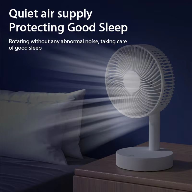 USB HighWind Portable Desktop Fan Small Electric Table Fan For Home Dormitory Office 5