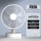 USB HighWind Portable Desktop Fan Small Electric Table Fan For Home Dormitory Office 6