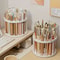360 Degree Rotating Brush Accessory Organizer White Desk Storage 1