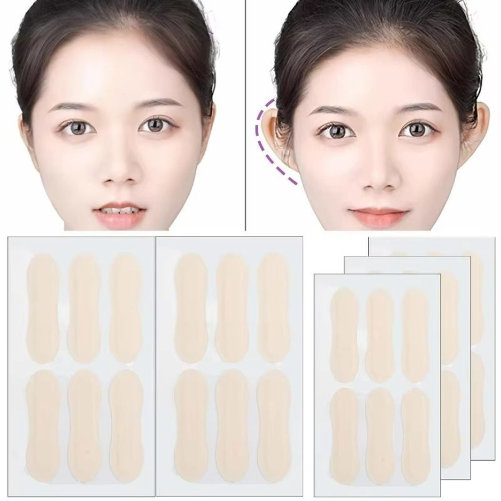 Invisible Earlobe Support Patches Clear Silicone Earring Back Tape 24 144 Pcs 1