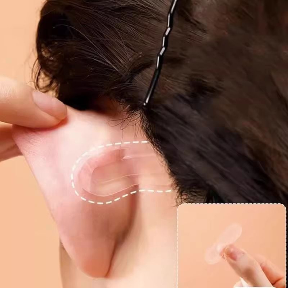 Invisible Earlobe Support Patches Clear Silicone Earring Back Tape 24 144 Pcs 4