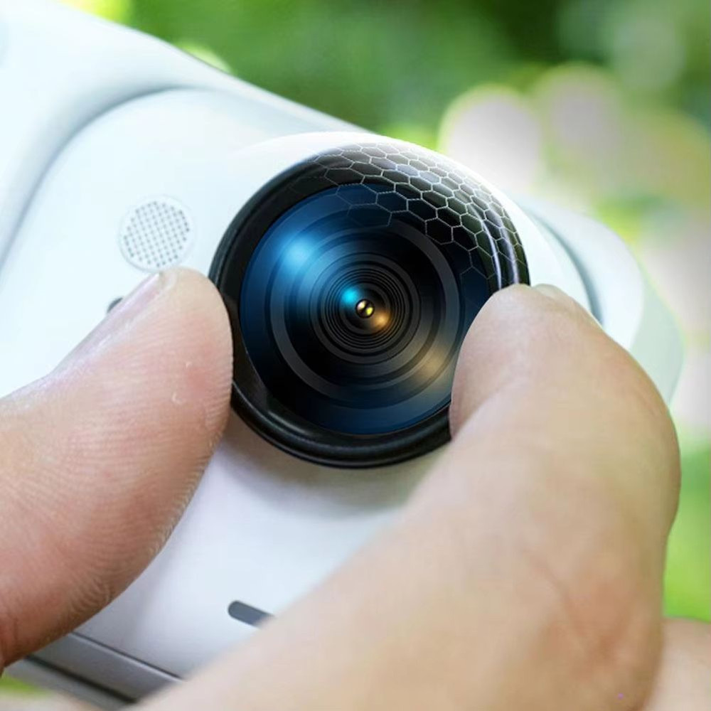 Optical Lens Protector For Insta360 GO Ultra HighDefinition AntiFingerprint Glass With Aluminum Al 2