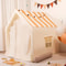 Large Indoor Outdoor Kids Playhouse Tent Foldable Toddler Play Tent For Children 4