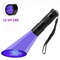 912 LED Portable UV Flashlight 395 Nm Black Light Detector For Pet Stains Bed Bugs Hidden Spots 7