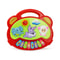 Kids Cartoon Piano Keyboard Game Animal Sounds Flashing Lights Educational Instrument Toy 10