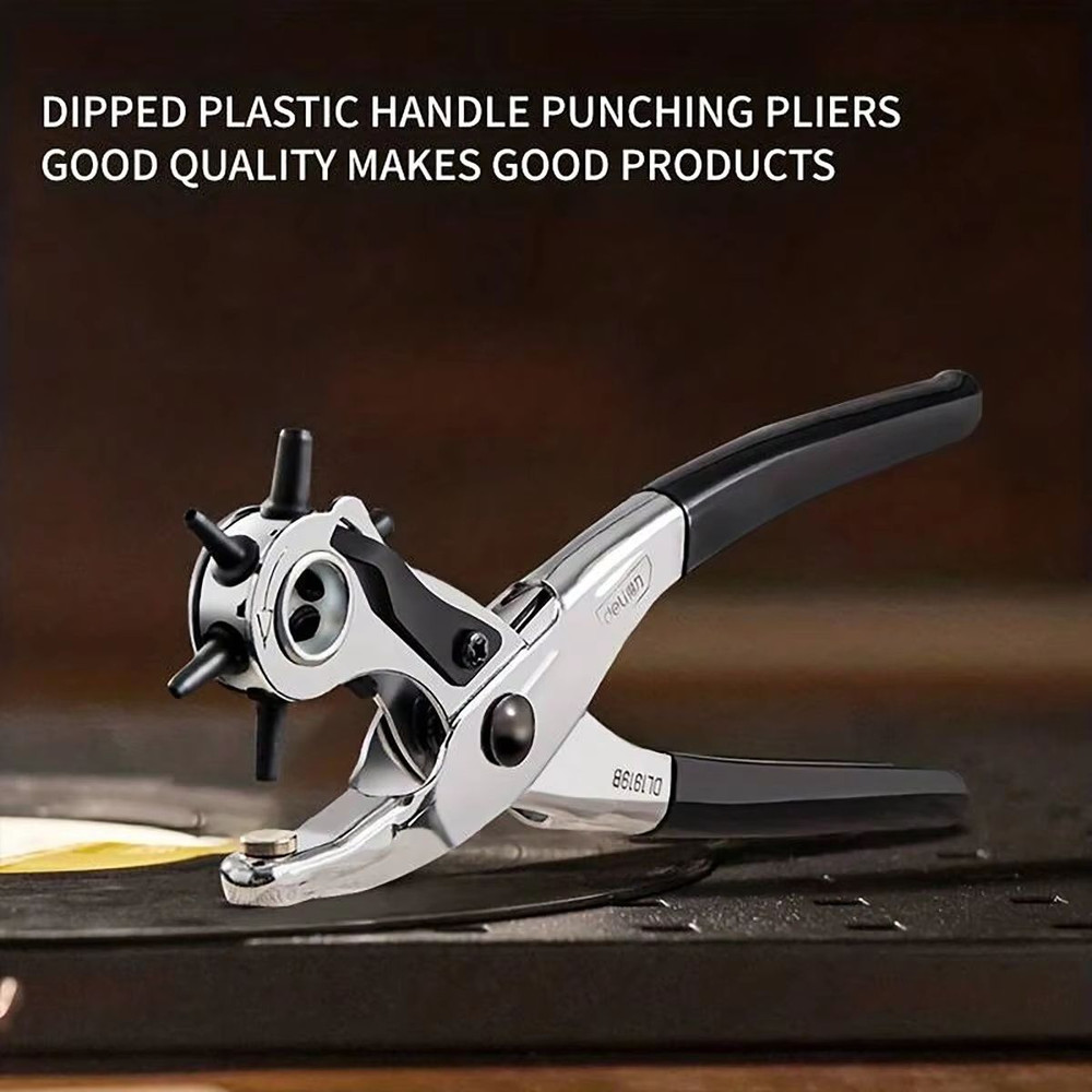 Rotary Belt Punch Pliers For Leather Watch Bands And Bags Adjustable Hole Punch Tool For Precision 0