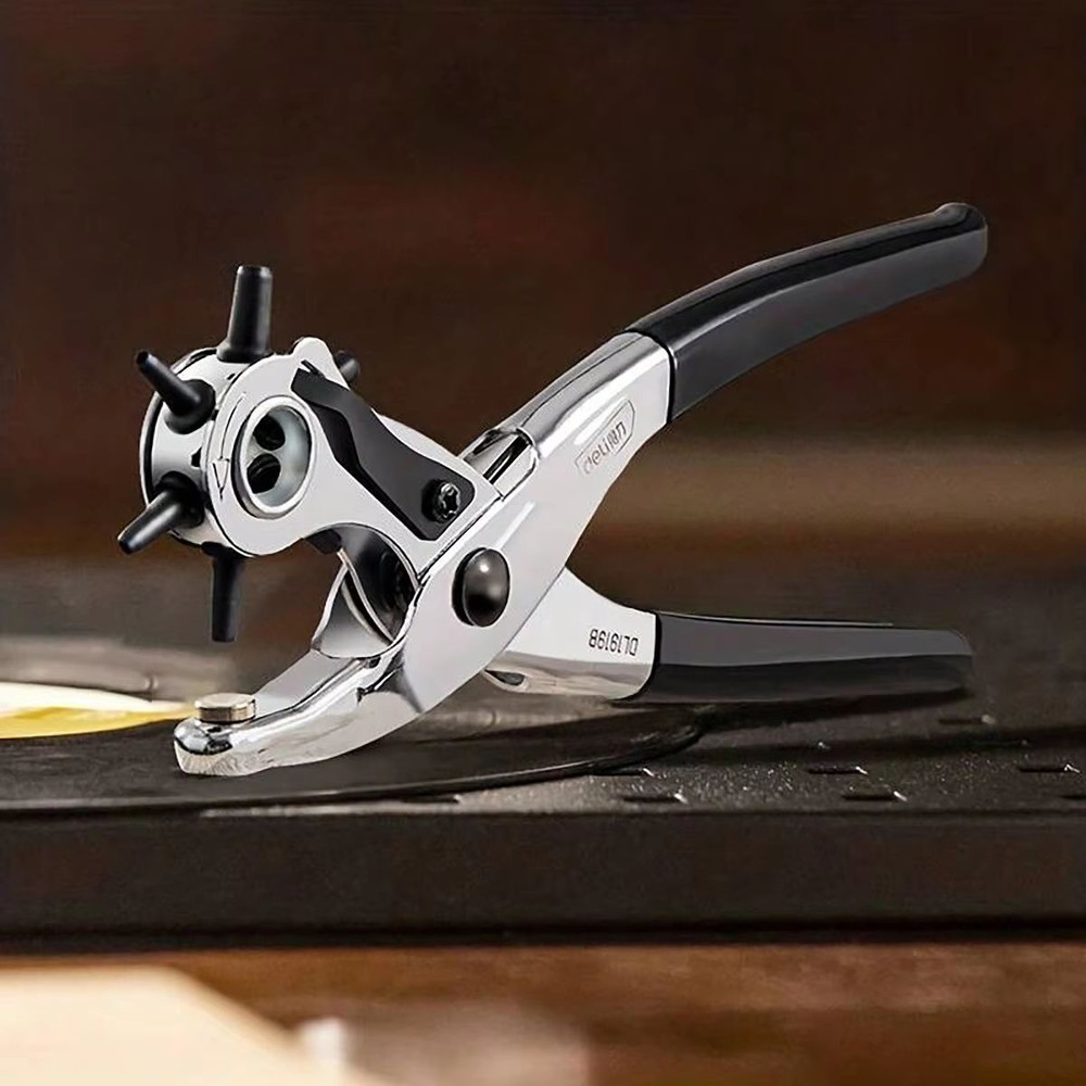 Rotary Belt Punch Pliers For Leather Watch Bands And Bags Adjustable Hole Punch Tool For Precision 4