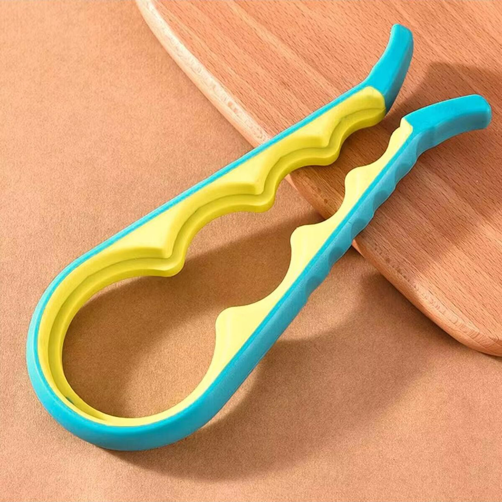 4in1 Manual Screw Cap And Bottle Opener MultiFunction Can Jar ScrewCap Kitchen Tool 4