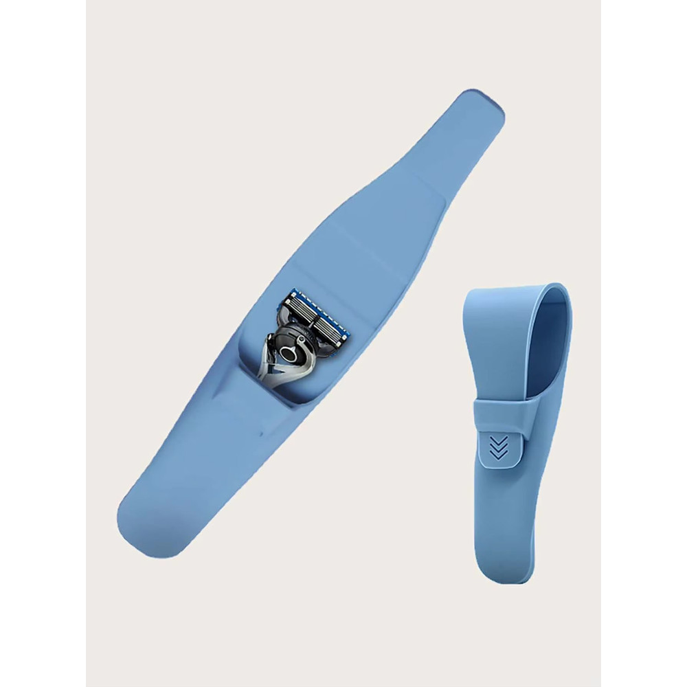 Silicone Portable Razor Holder Box Waterproof Manual Shaver Protector Storage Cover 1