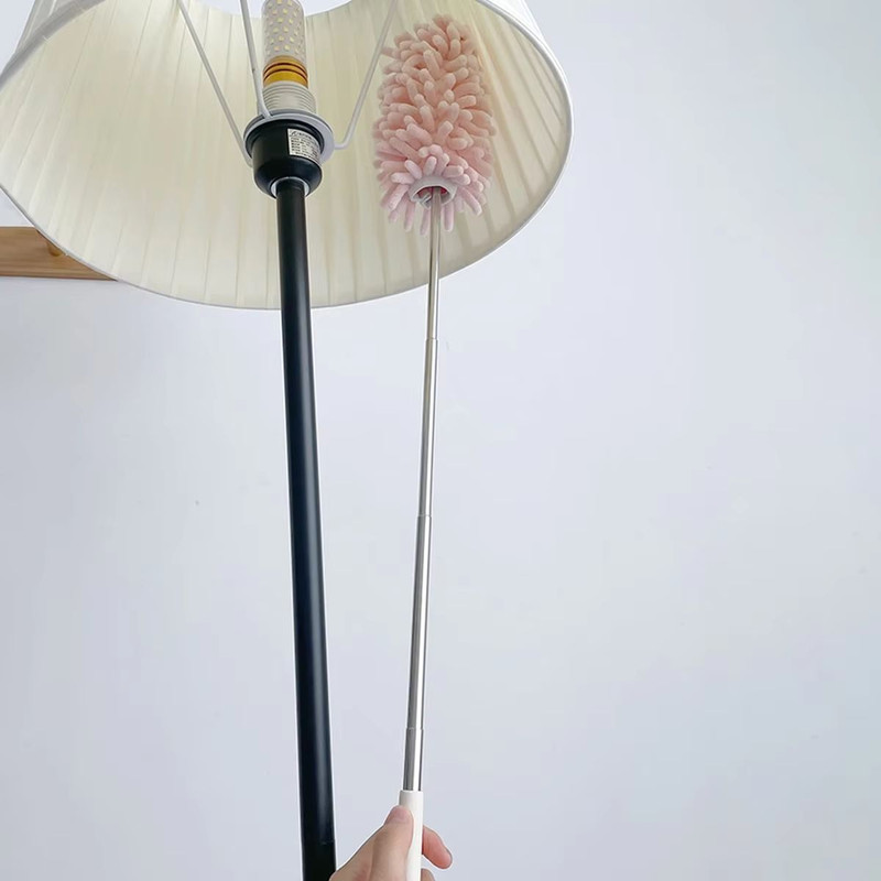 Telescopic Microfiber Chenille Duster With Stainless Steel Handle Multifunction High Reach Dust Br 6