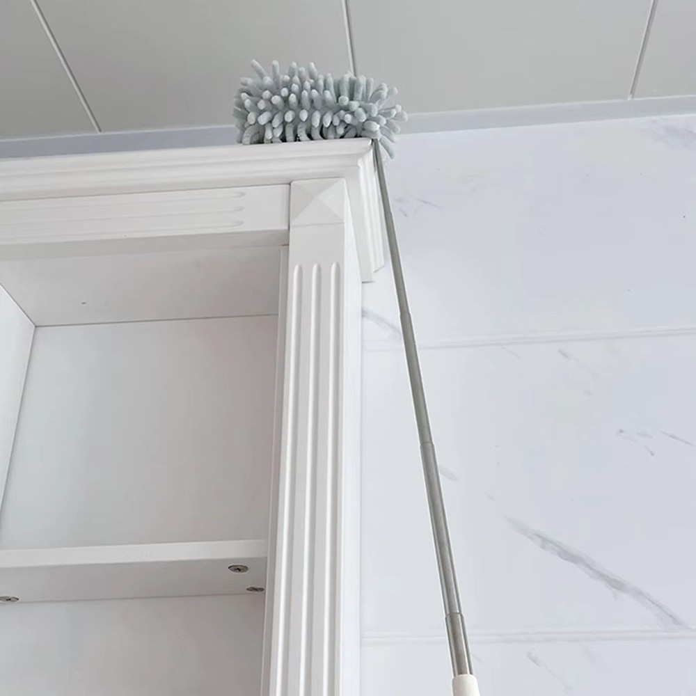 Telescopic Microfiber Chenille Duster With Stainless Steel Handle Multifunction High Reach Dust Br 9