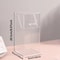 Clarity Stand Makeup Brush Holder Simple Transparent Storage Box 1