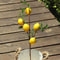 Sunny Luxe Artificial Lemon Branch With Green Leaves Realistic Home Decor Stem 4