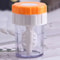 SpinClean Manual Contact Lens Cleaner Portable Rotating Storage Washing Case 3