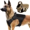 K9Force Elite Tactical Dog Harness Large Military Style Vest For German Shepherd Malinois Working 0