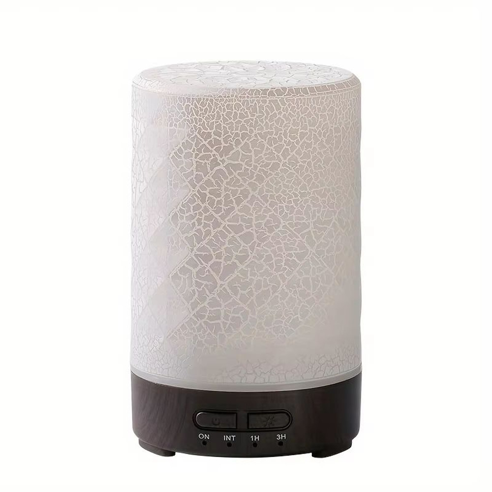 GlowWave 150ml Crack Design USB Essential Oil Diffuser And Ultrasonic Air Humidifier 7