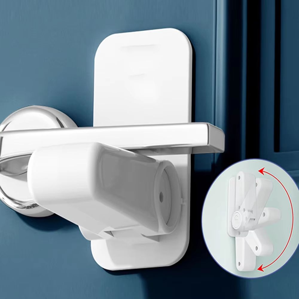 SafeStep Universal ABS Child Drawer Lock Screwless AntiOpen Protection For Drawers Wardrobes Fridg 0