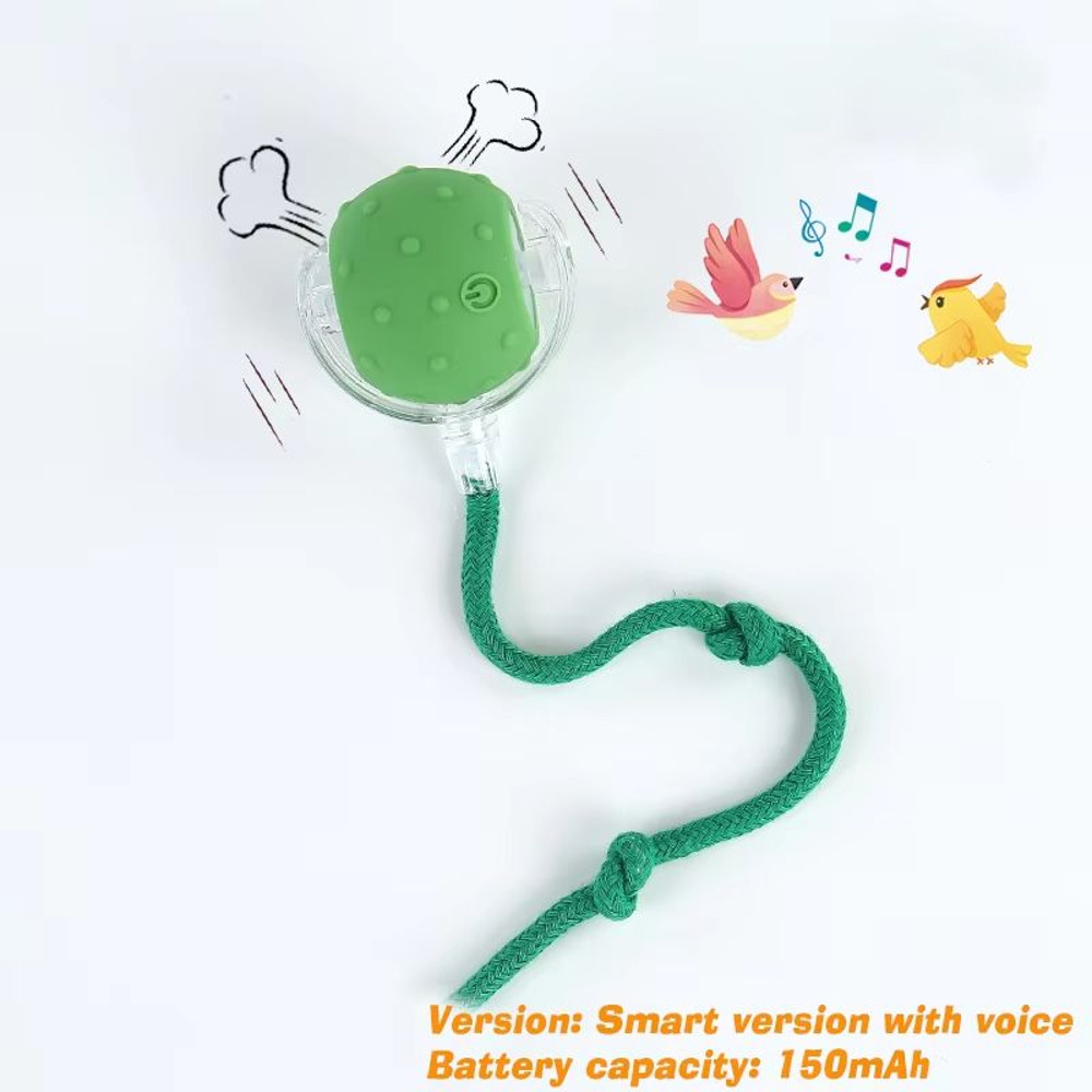 Smart Roll Play Cat Ball Toy USB Rechargeable Automatic Interactive For Cats 9