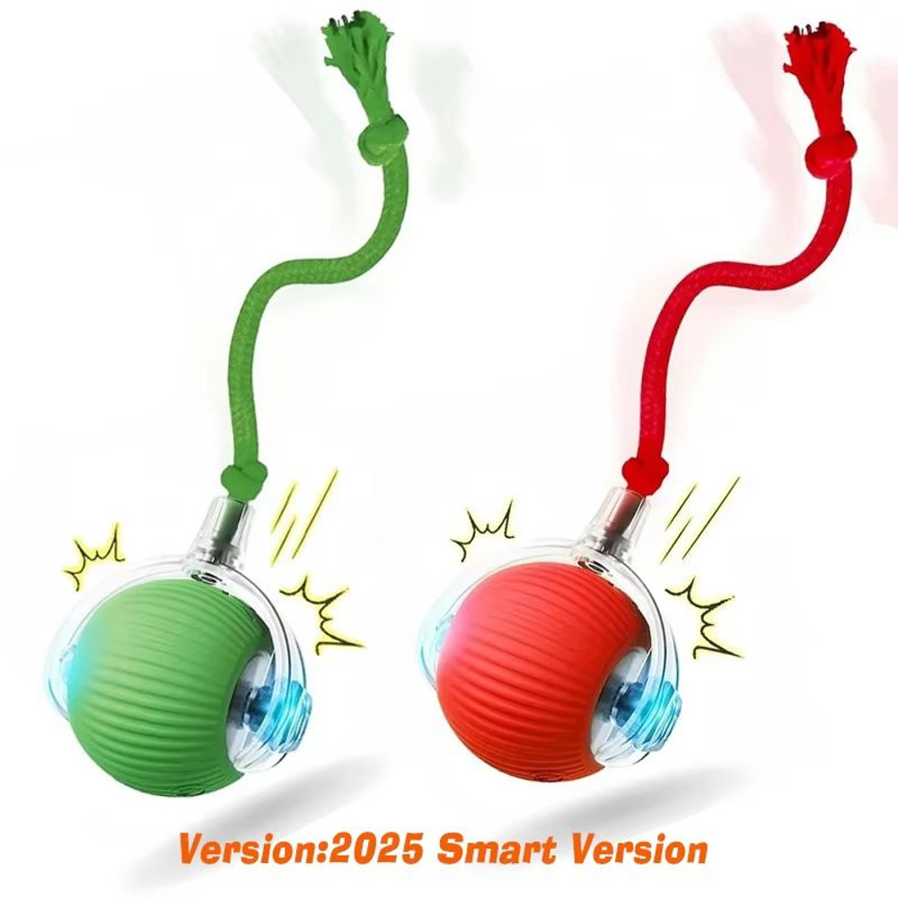 Smart Roll Play Cat Ball Toy USB Rechargeable Automatic Interactive For Cats 11