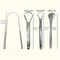 PureClean Stainless Steel SpoonShaped Tongue Scraper Set 3