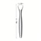 PureClean Stainless Steel SpoonShaped Tongue Scraper Set 6