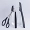 ProGroom Stainless Steel Eyebrow Trimmer Set Comb Scissors Tweezers Kit For Women 1