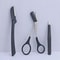 ProGroom Stainless Steel Eyebrow Trimmer Set Comb Scissors Tweezers Kit For Women 2