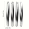 PurePrecision Stainless Steel Tweezers Set 4 Piece Kit For Expert Brow Shaping And Facial Hair Rem 5
