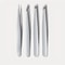 PurePrecision Stainless Steel Tweezers Set 4 Piece Kit For Expert Brow Shaping And Facial Hair Rem 6