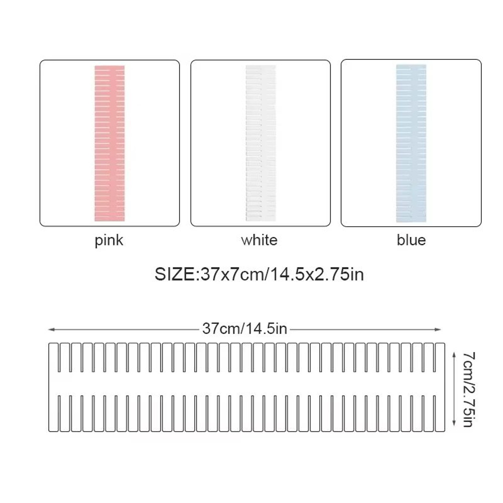 FlexiFit Adjustable Drawer Dividers 4 Or 8 Piece Set For Durable Storage And Cabinet Organization 5