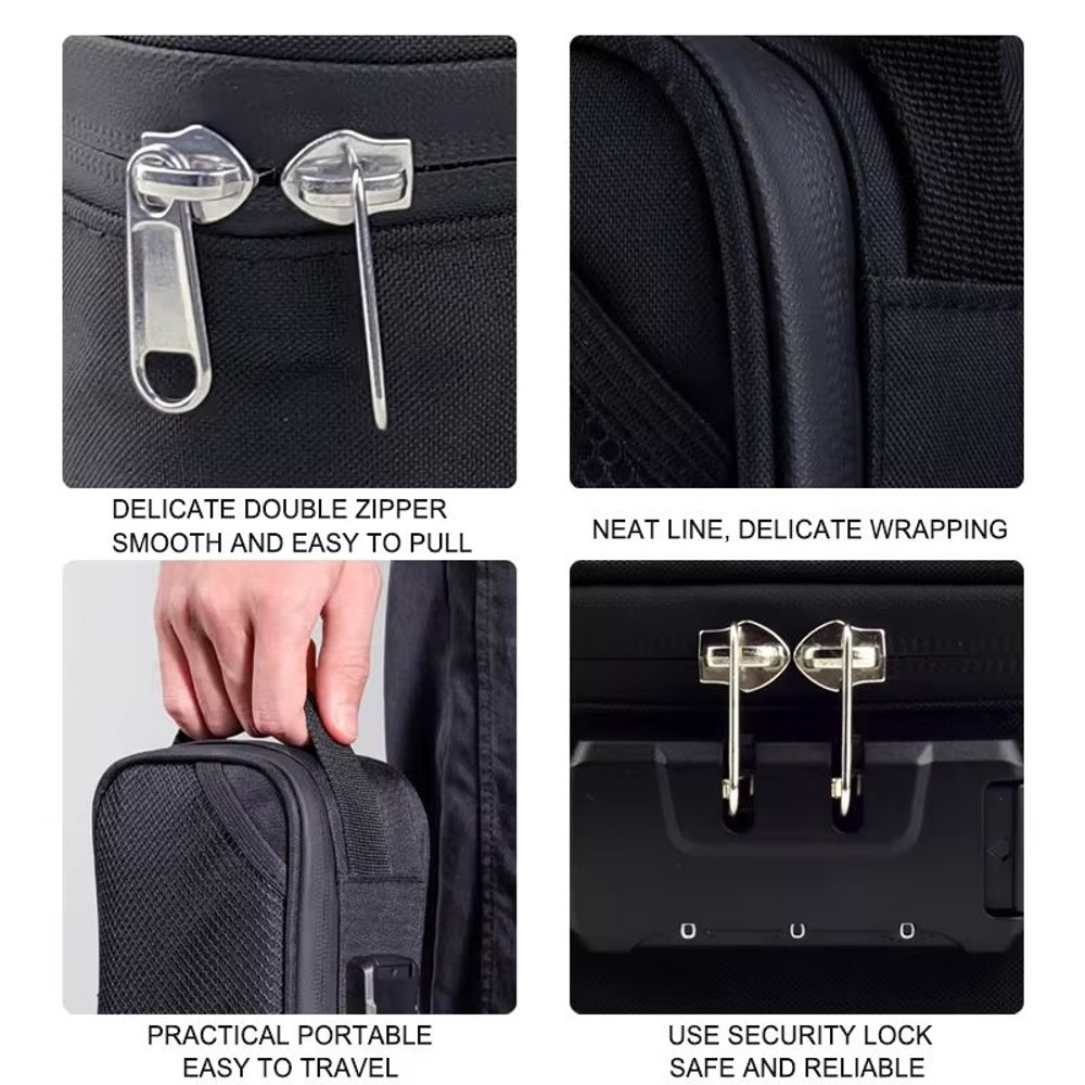 SecureLock Large Capacity Tobacco Pouch With Lock And Activated Carbon Deodorant 1