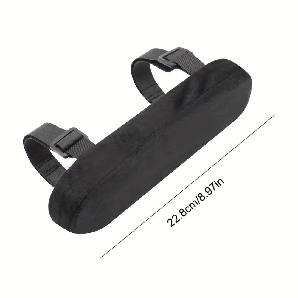 Memory Foam Office Chair Armrest Pads Elbow Support Cushion Covers 2