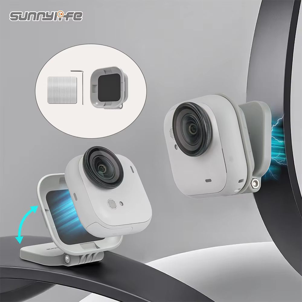 Multifunctional Magnetic POV Mount Base For Insta 360 GO Ultra Action Camera 0