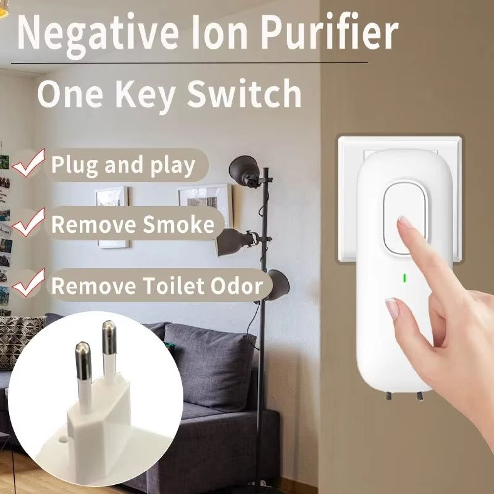 Mini Anion Plug In Air Purifier With Negative Ion Odor Remover 1