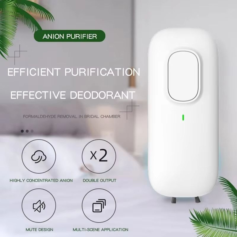 Mini Anion Plug In Air Purifier With Negative Ion Odor Remover 2