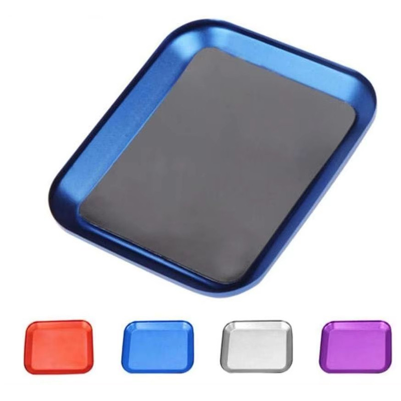 Aluminium Alloy RC Magnetic Screw Tray Plate Model Repair Tool 2