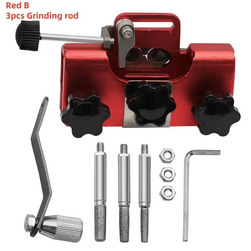 Portable Chainsaw Chain Sharpener Kit With Electric Grinder 2
